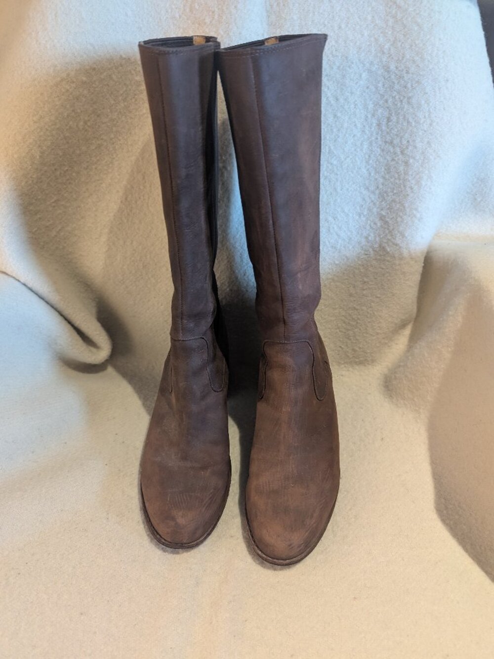 Knee High Rockport Brown Nubuck boots